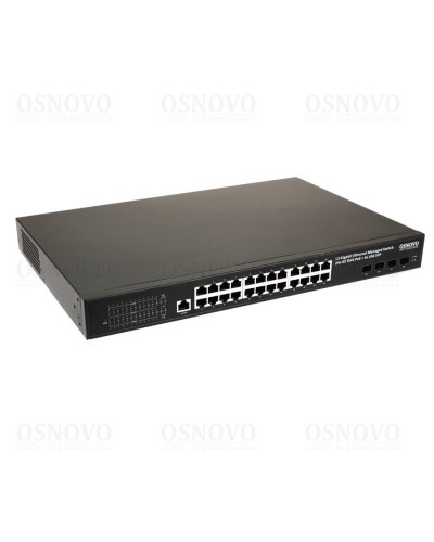 SW-24G4X-1L. Коммутатор с PoE. OSNOVO в Ельце