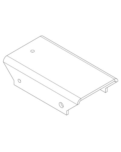 PERCo-MB-16.8. Накладка прямая верхняя. PERCo в Ельце