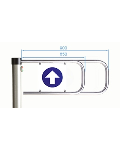 PERCo-ASG-900. Створка для калитки. PERCo в Ельце