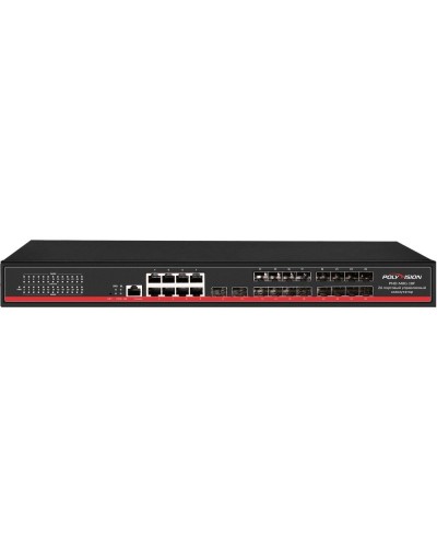 PND-M8G-18F. Коммутатор управляемый оптический 26 портовый. Polyvision в Ельце
