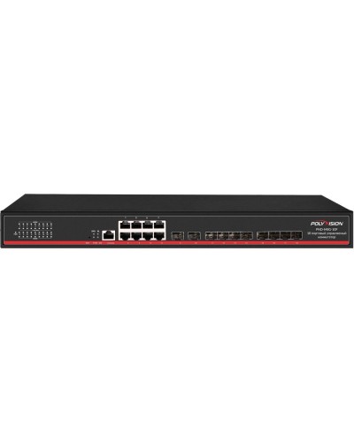 PND-M8G-10F. Коммутатор управляемый оптический 18 портовый. Polyvision в Ельце