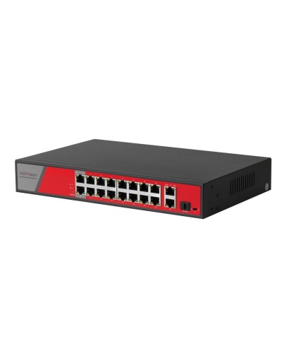 PND-16P-2G1F-BT2 (300W). Коммутатор гибридный 16+2+1 с PoE. Polyvision в Ельце