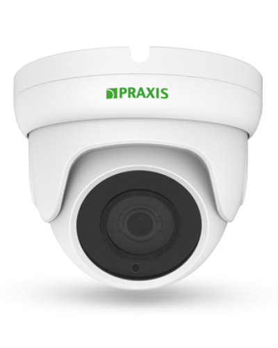 PE-7141IP 2.8. Видеокамера IP купольная. Praxis в Ельце