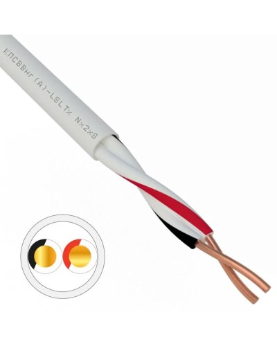 КПСВВнг(А)-LSLTx 1х2х1,5 REXANT (01-4873). Кабель для систем передачи данных пониженной пожароопасности c низким дымо- и газовыделением, с низкой токсичностью продуктов горения. Rexant в Ельце