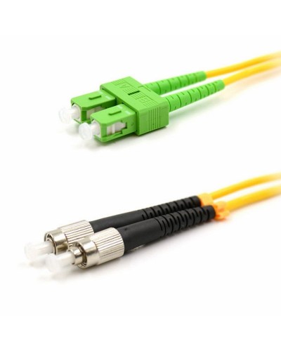Патч-корд оптический переходной (SM), 9/125 (OS2), SC/APC-FC/UPC, (Duplex), PVC, 5м REXANT (50-2857-1): Патч-корд оптический в Ельце