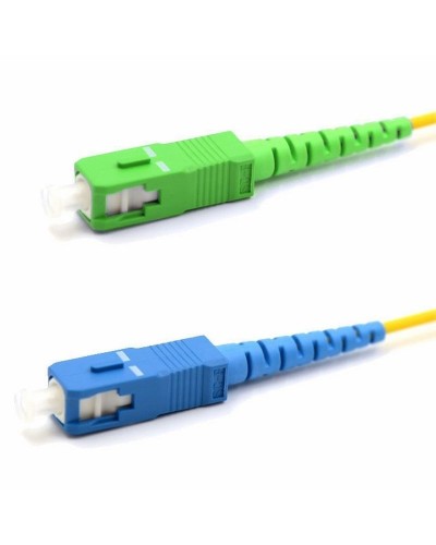 Патч-корд оптический переходной (SM), 9/125 (OS2), SC/APC-SC/UPC, (Simplex), LSZH, 10м REXANT (50-2062): Патч-корд оптический в Ельце