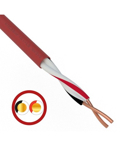 КПСВВнг(А)-LS 1х2х1,5 (01-4863)(REXANT). Кабель для систем пожарной и охранной сигнализации. Rexant в Ельце