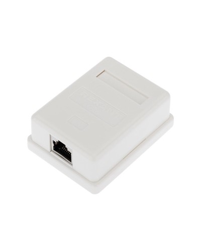 Розетка компьютерная внешняя, 1-порт FTP RJ-45 (8P8C), CAT 6 REXANT (03-0142). Розетка RJ-45. Rexant в Ельце
