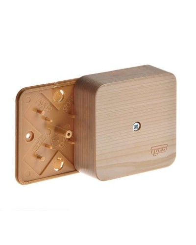 Коробка TYCO ОП 79х79х32мм IP40 сосна (65004-27М). Коробка распределительная. RuVinil в Ельце