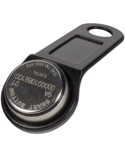 DS 1990А-F5 (черный). Ключ электронный Touch Memory с держателем. SLINEX в Ельце
