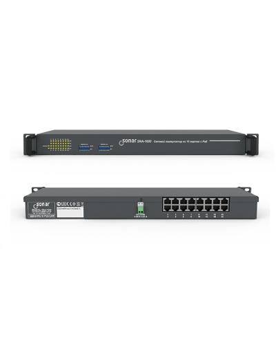 SNA-1600. Коммутатор на 16 портов. Sonar в Ельце