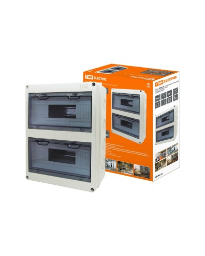 ЩРН-П-24 модулей навесной пластик IP65 (SQ0908-0006). Бокс. TDM ЕLECTRIC в Ельце