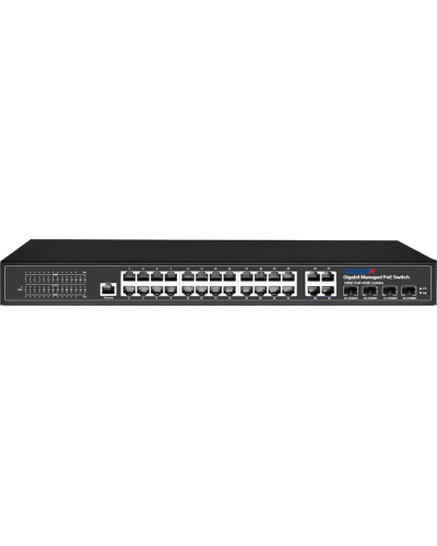 TR-NS24284C-400-24PoE. Коммутатор с PoE. Trassir в Ельце