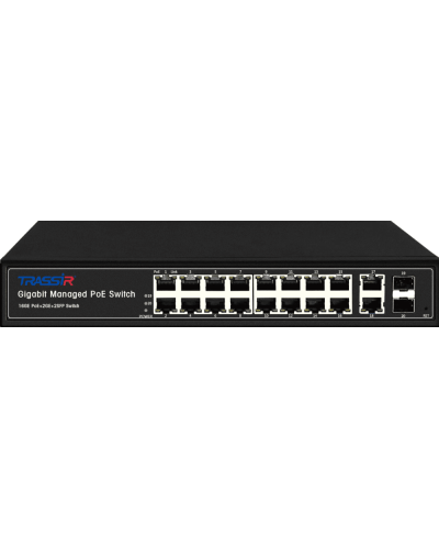 TR-NS24202S-300-16PoE. Коммутатор с PoE. Trassir в Ельце