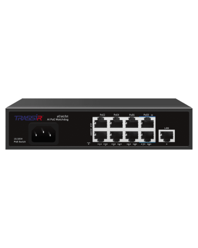 TR-NS1109-120-8PoE. Коммутатор с PoE. Trassir в Ельце