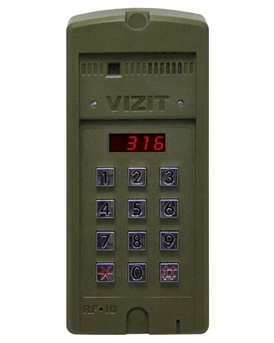 БВД-316R. Вызывная панель аудиодомофона. VIZIT в Ельце