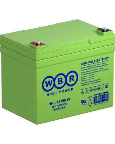 WBR HRL12150W. Аккумулятор герметичный свинцово-кислотный. WBR в Ельце
