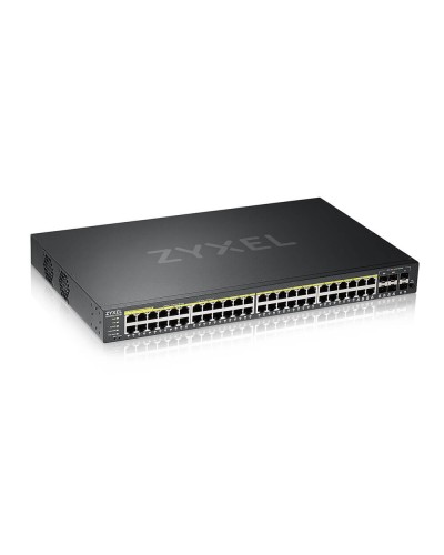 GS2220-50HP-EU0101F. Коммутатор гибридный L2 PoE+ rack 19. ZYXEL в Ельце