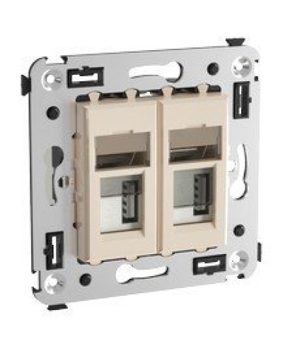 Розетка USB в стену Avanti ванильная дымка (4405543). Розетка USB. ДКС в Ельце