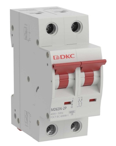 YON max MD63N 2P 16А 6кА C (MD63N-2PC16). Автоматический выключатель. ДКС в Ельце