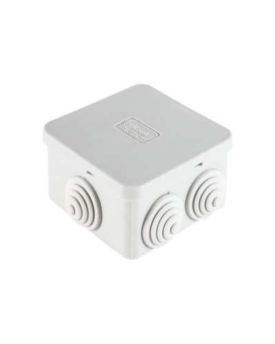 Коробка JBS070 70х70х40, 6 вых., IP44, серая (44056). Коробка монтажная. Экопласт в Ельце