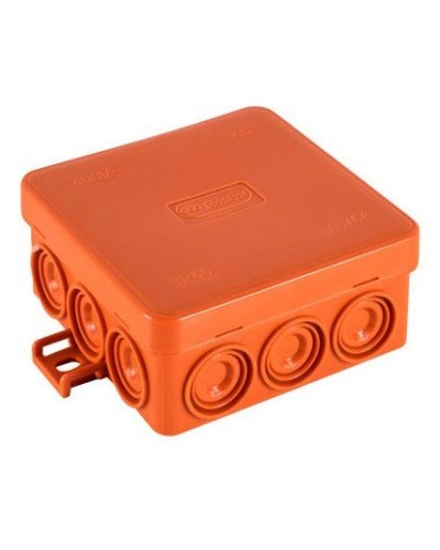 Коробка JBL085 85х85х38, 12 вых., 4P (0,15...6мм²) (43755HF): Коробка монтажная, огнестойкая, без галогена в Ельце