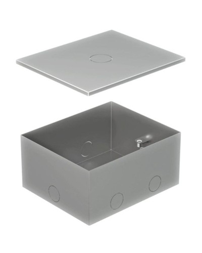 Коробка металлическая с крышкой для заливки в пол BOX/4 (70141): Коробка металлическая с крышкой для заливки в пол 159,6х133,6х75 мм, для люков 70040 в Ельце