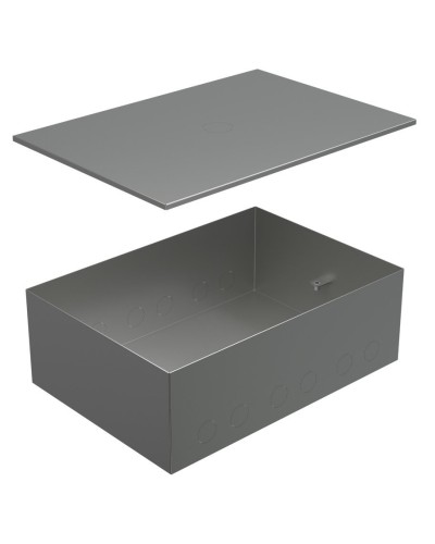 Коробка металлическая с крышкой для заливки в пол BOX/8-12 (70181): Коробка металлическая с крышкой для заливки в пол 309х217х105мм, для люков 70083, 70012 в Ельце