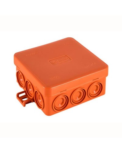 Коробка JBL085 85х85х38, 12 вых., 4P (0.15...2.5мм²) (43155HF): Коробка монтажная, огнестойкая, без галогена в Ельце