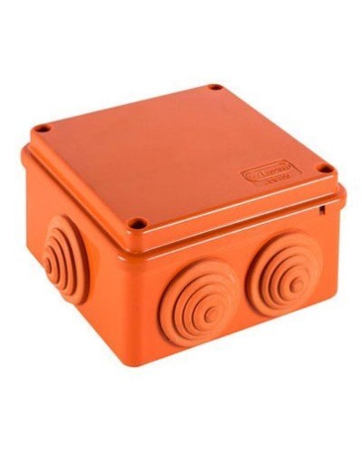 Коробка JBS100 100х100х55, 6 вых., 5P (1,5-10мм²) (43357HF): Коробка монтажная, огнестойкая, без галогена в Ельце