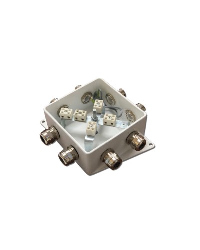 КМ-О (10к)-IP66-120х120, семь вводов: Коробка монтажная огнестойкая в Ельце