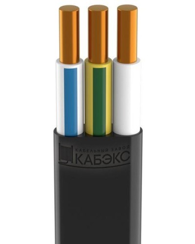 ВВГ-Пнг(А)-LS 3х1,5 ОК (N PE) 0,66кВ Кабэкс (ТХМ00375256). Кабель силовой огнестойкий, не распространяющий горение, с низким дымо- и газовыделением. Кабэкс в Ельце