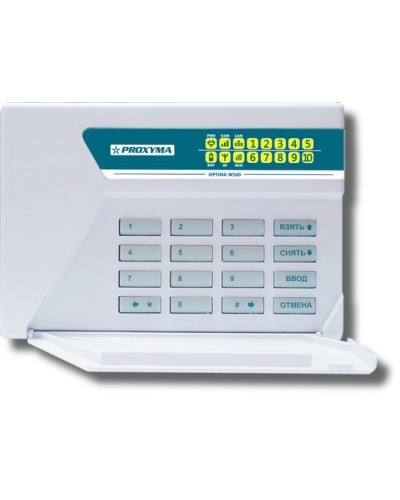 W500BL Optima. Объектовый прибор с встроенными GSM, РПП БРИЗ и Ладога-РК и проводными шлейфами. Проксима в Ельце