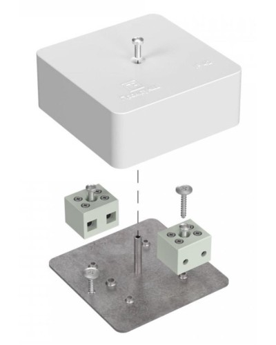 Коробка огнестойкая 75х75х30 (40-0450-FR6.0-4). Коробка огнестойкая для открытой установки. Промрукав в Ельце