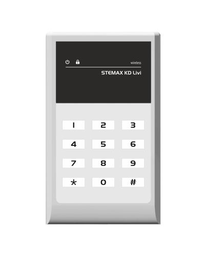 STEMAX KD Livi (серый). Беспроводная кнопочная кодовая панель. Стелс НПП в Ельце